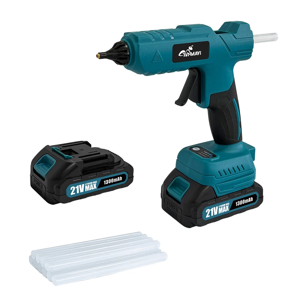 21V Cordless Hot Glue Gun