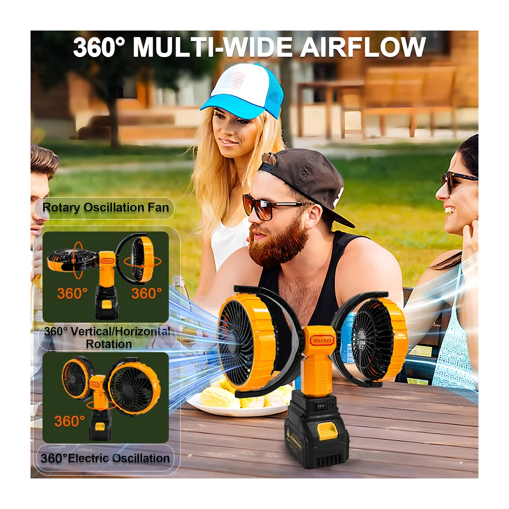 21V Cordless Worksite Fan